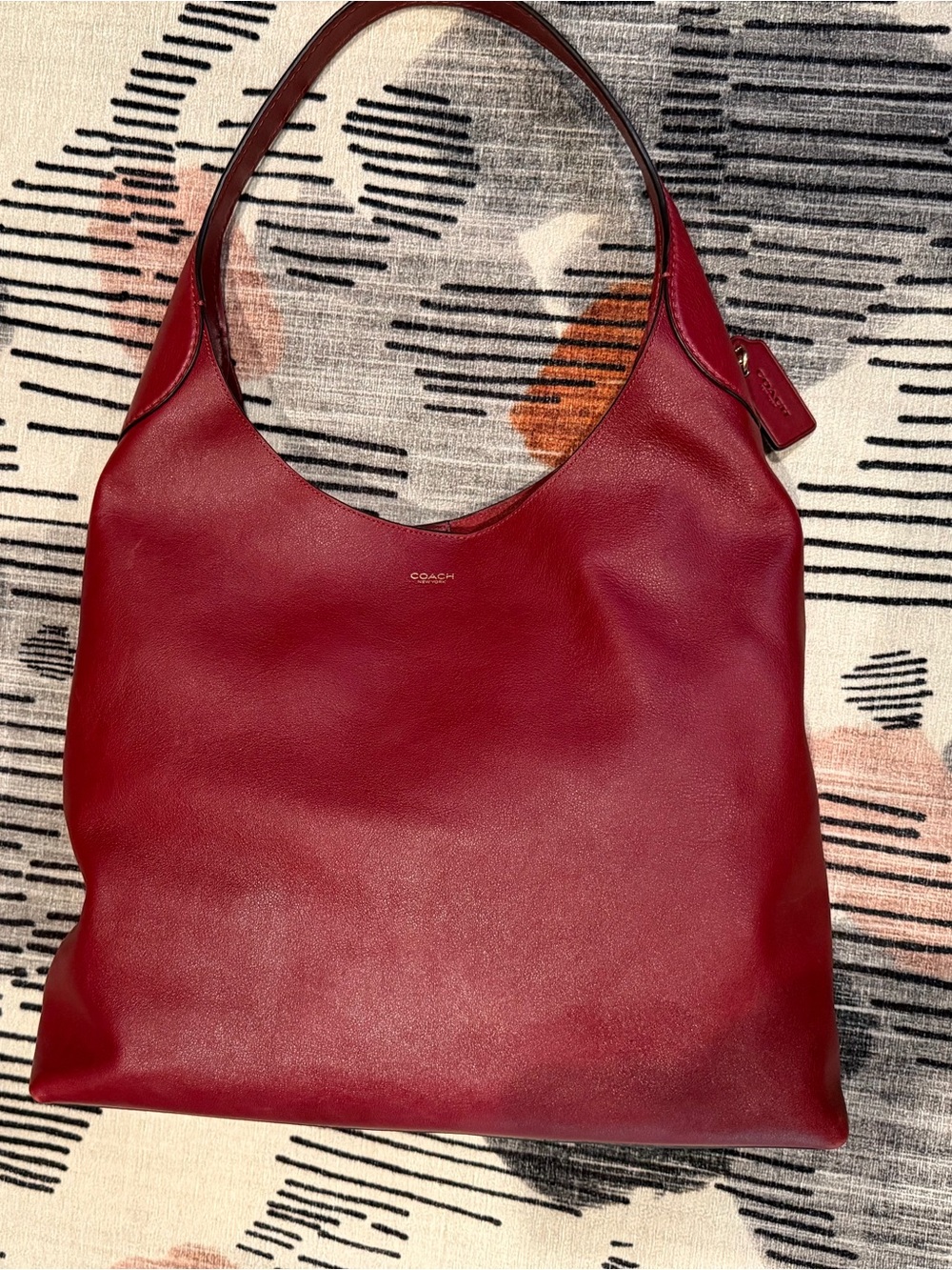 Coach Brooklyn 39 Dark Ruby